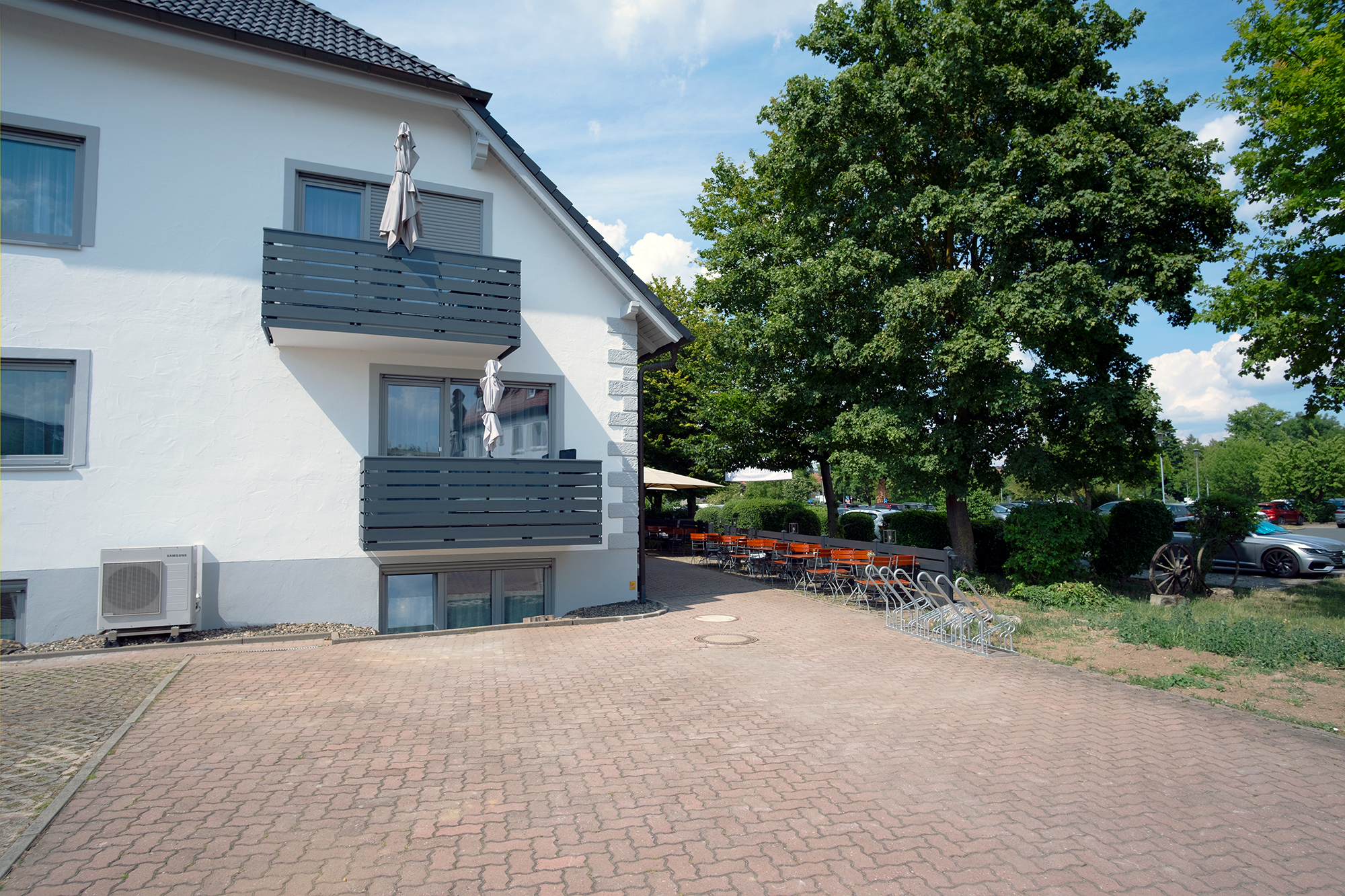 Balkone des Boutique Aparthotel Am Kurpark